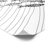 Poisson Adulte Coloriage Poster (Coin)