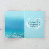 Poisson Anniversaire avec carte bulle (Intérieur)