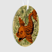 Poisson Antique Carrelage Ancien art (devant)