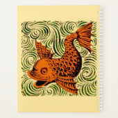 Poisson Antique Carrelage Ancien art (Dos)