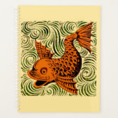 Poisson Antique Carrelage Ancien art (Devant)
