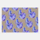 Poisson Bêta Bêta Bêta à écaille de papier kraft (Devant 3)