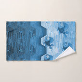 Poisson bleu (Serviette à main)