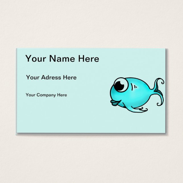 Poisson bleu (Devant)