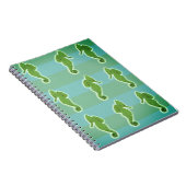 Poisson, Carnet tourbillon vert d'été de Seahorse (Côté Droit)