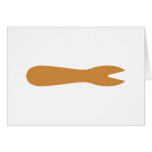 Poisson & Chips Shop Fork Carte de voeux