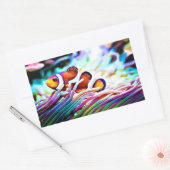 Poisson clown qui vous regarde Stickers (Enveloppe)