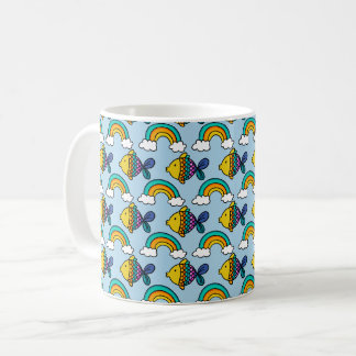 Poisson Coloré et Mug Arc-en-Ciel