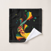 poisson coloré ‘n bulles (Gant de toilette)