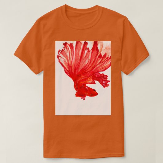 Poisson combattant Classique TShirt (Design devant)