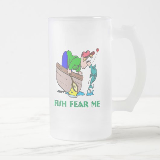 Poisson Craignez-moi drôle Mug de pêche (Droit)
