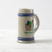 Poisson Craignez-moi drôle Mug de pêche (Devant droit)