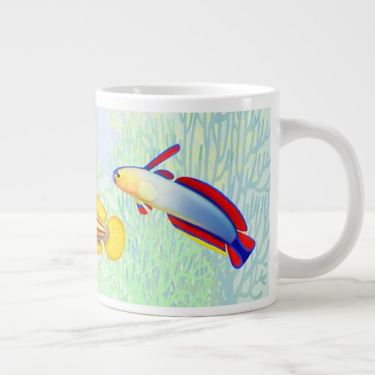 Poisson de boeuf de mer Jumbo Mug (Droite)