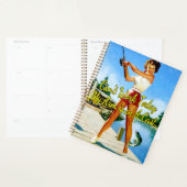 Poisson de capture de pinup des années 1950 par Gi (Devant avec enveloppe)