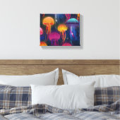 Poisson de gelée sous-marine | Impression Canvas (Insitu(Chambre))