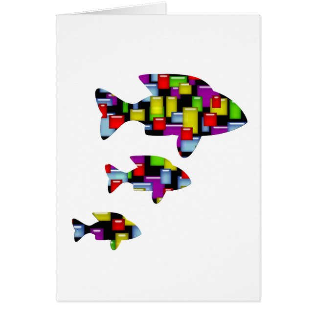 poisson de mosaïque (Devant)