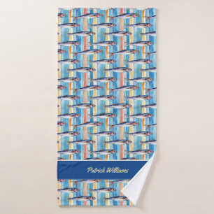 Poisson de sardine Motif rayé Poisson d'eau salée