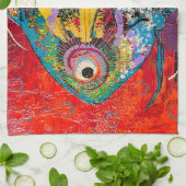 Poisson de serviettes de cuisine (Plié)