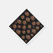 Poisson de veste en cuir, serviettes en papier (Coin)