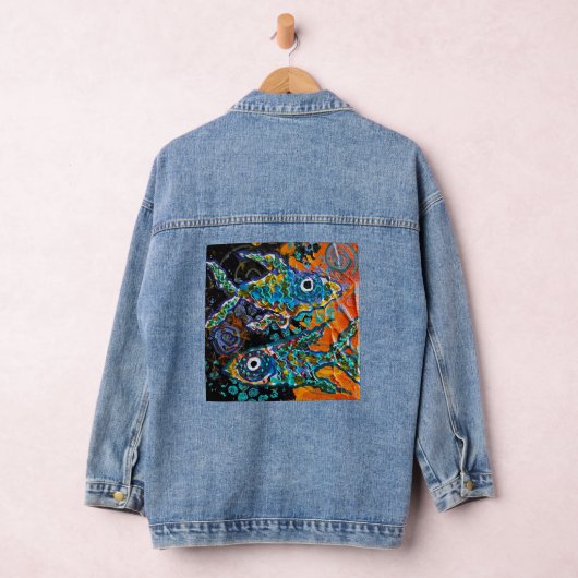 Poisson Denim Jeans Veste (Hangar)