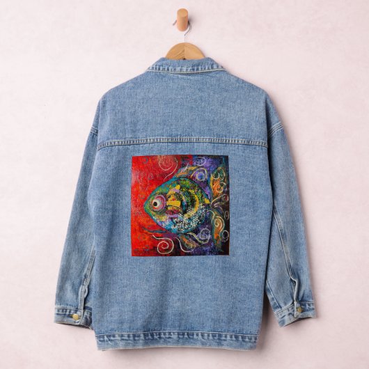 Poisson Denim Jeans Veste (Hangar)