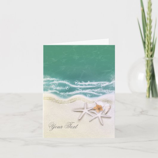 Poisson d'étoiles sur le Merci d'eau de mer Turquo (Devant)