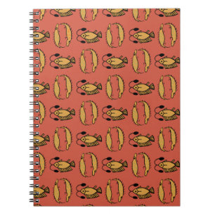 Poisson égyptien et crocodile sur le Carnet de la