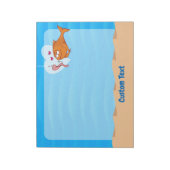 Poisson et appât en amour Bloc-notes (Tourné)