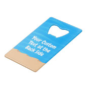 Poisson et appât en amour Carte de crédit Bottle O (Dos Angle)