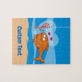 Poisson et appât en amour Jigsaw Puzzle (Horizontal)