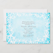 Poisson étoilé peint Aqua Blue Party Invitations (Devant)