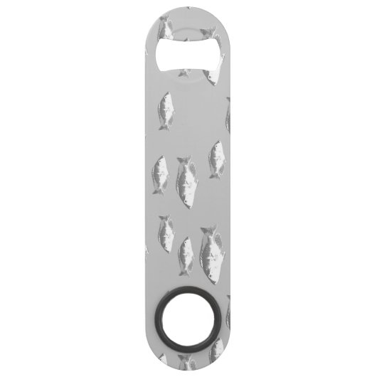 Poisson gris monochrome (Devant)