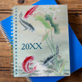 Poisson Koi avec Lotus