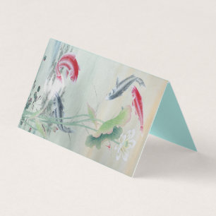 Poisson Koi avec Lotus