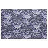 Poisson Koi bleu et blanc Indigo tissu complexe (Fat Quarter)