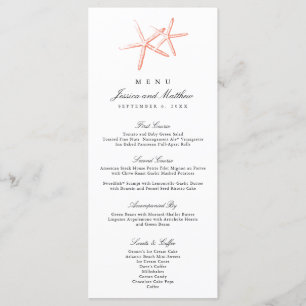 Poisson maigre Menu