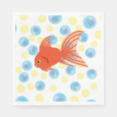 Poisson mousseux serviette en papier pour l'annive (Devant)