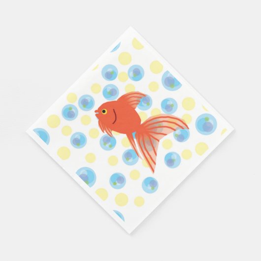 Poisson mousseux serviette en papier pour l'annive (Coin)