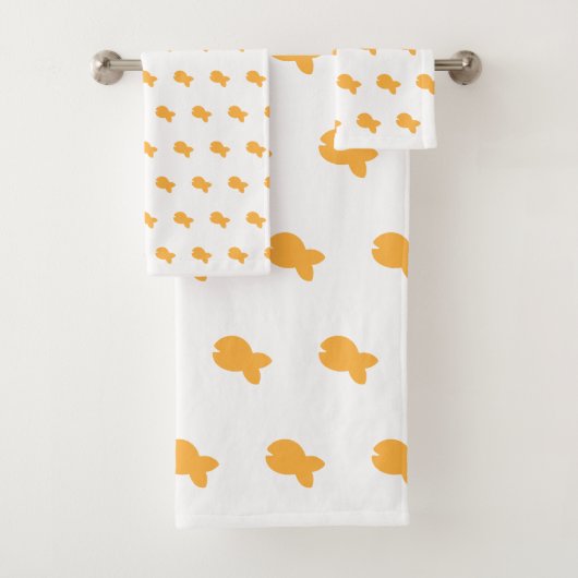 Poisson Orange Poisson Enfants Blanc (En situation)