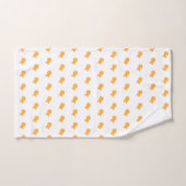 Poisson Orange Poisson Enfants Blanc (Serviette à main)