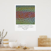 Poisson Peaux Montage Poster (Cuisine)