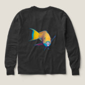 Poisson perroquet - Conception abstraite - Découpé (Motif dos)