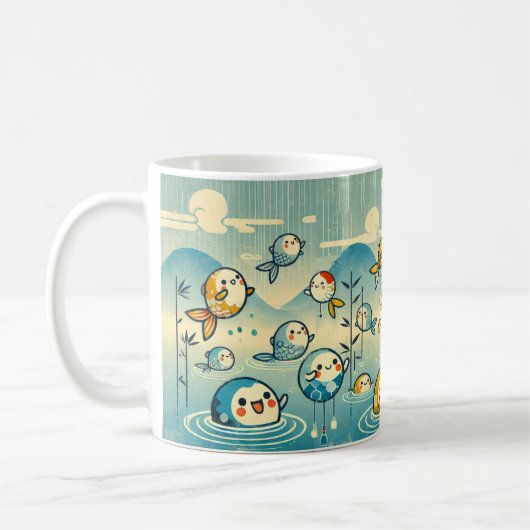 Poisson Playful Mug classique, 325 ml (Gauche)