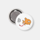 Poisson Pooh Magnets ronds (Recto/Verso)