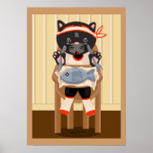 Poisson pour dîner Poster (Devant)