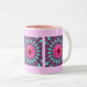 Poisson rose en cristal Mug léger (Devant droit)
