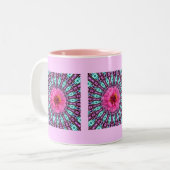 Poisson rose en cristal Mug léger (Devant gauche)
