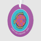 Poisson rose et orange Polka-Dot (devant)