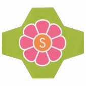 Poisson rose super avec monogramme orange personna (Plat)