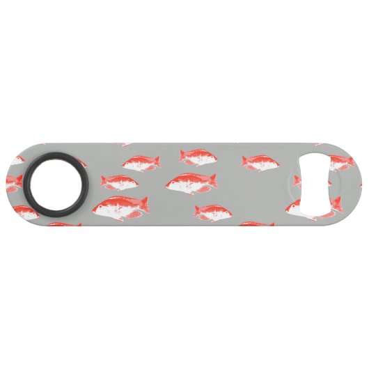 Poisson rouge et gris (Dos Horizontal)
